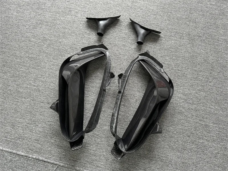 Dry Carbon Fiber Side Vents for SF90 Dry Carbon Fiber Replacement Air Vents for SF90 Side Fender Vent Car Part
